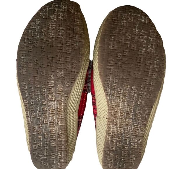 Unbranded Gray & Plaid Canvas Sneakers Size 38 - Picture 10 of 11